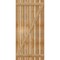 Ekena Millwork Spaced Board-n-Batten Shutters w/Z-Bar, Rough Sawn Western Red Cedar, 34 3/4W x 73H, PR RBS06Z35X073RWR - alternate 3